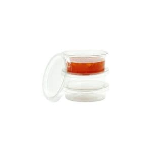 Picture 2 of Deksel rond 7.03cm pet transparant