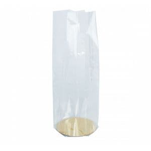 Picture 1 of Ronde fleszak polyprop 12cm x 40cm transparant