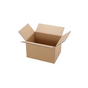 Picture 1 of Amerikaanse vouwdoos 475mm x 449mm x 190mm enkel golf B bruin onbedrukt