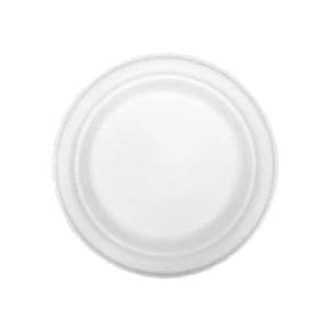 Picture 1 of Borden bagasse/suikerriet rond 17.6cm beige
