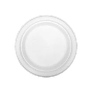 Picture 1 of Borden bagasse/suikerriet rond 17.6cm beige