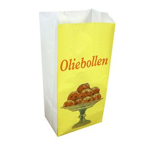 Picture 1 of Oliebol zakken 16cm x 8cm x 31cm 1000gr 55gr / m2 ersatz oliebollen