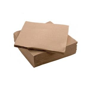 Picture 1 of Servet private label 40cm x 40cm kraft bio 2 lagen bio
