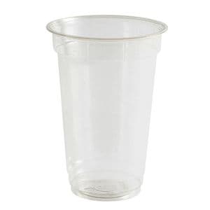 Picture 1 of Cup beker 95mm x 12.9cm 400ml rpet transparant