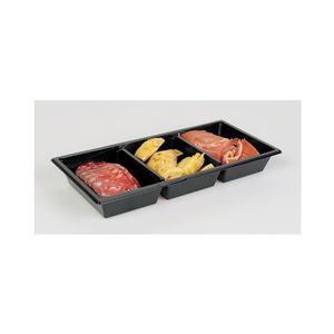 Picture 2 of Gourmet express bak rpet 3-vaks 12cm x 25cm x 3cm zwart