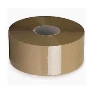 Picture 1 of PP solvent tape 48mm x 200m havanna 28µm
