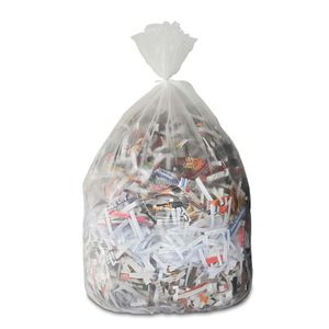 Picture 2 of Afvalzak 80cm x 100cm 18µm transparant 125L hdpe