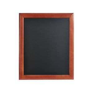 Picture 1 of Krijtbord 31cm x 37cm mahonie
