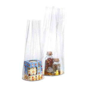 Picture 2 of Ronde fleszak polyprop 7.9cm x 45cm transparant