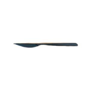 Picture 1 of Reuseable mes polypropyleen 16.5cm zwart