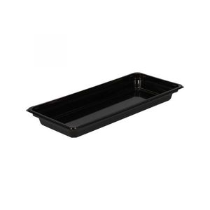 Picture 5 of Sushi tray 21.2cm x 9.1cm x 2.1cm zwart A-pet