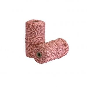 Picture 1 of touw katoen rood wit 500 gram