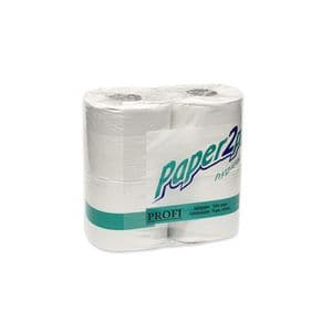 Picture 1 of Toiletpapier Paper2Paper 9.5cm x43.2m 2 lagen wit