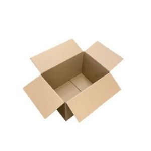 Picture 2 of Amerikaanse vouwdoos 430mm x 305mm x 275mm enkel golf B bruin onbedrukt