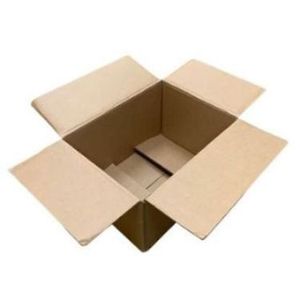 Picture 2 of Amerikaanse vouwdoos 388mm x 288mm x 227mm dubbel golf BC bruin onbedrukt