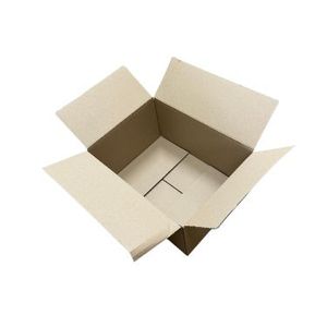 Picture 2 of Amerikaanse vouwdoos 392mm x 292mm x 184mm enkel golf B bruin onbedrukt