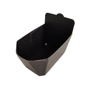 Picture 1 of Fruitbak karton 7.3cm x 11.4cm x 7.4cm 400gr zwart