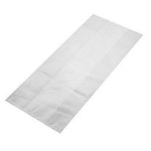 Picture 1 of Vlakke plastic zak recyclaat ldpe 32cm x 50cm 50µm transparant onbedrukt