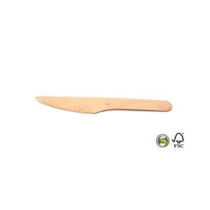 Picture 1 of Mes hout fsc 16.5cm naturel
