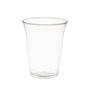 Picture 1 of Cup beker x 9cm x 13.5cm 591ml pet transparant