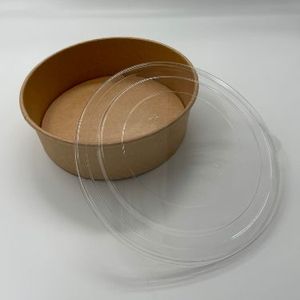Picture 1 of Bowl rond 20.4cm x 6.5cm 1500ml karton kraft bruin
