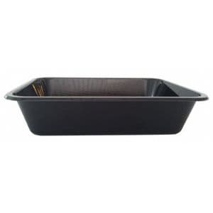 Picture 1 of Menubak 22.6cm x 17.7cm x 5.1cm 1360ml 1vaks zwart c-pet