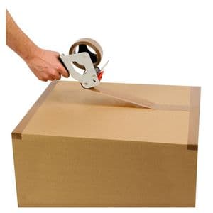 Picture 2 of PP acryl tape 48mm x 66m bruin 35µm
