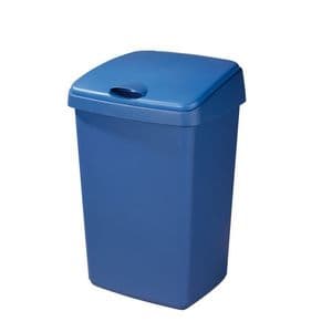 Picture 1 of Sunware delta afvalbak blauw 10 liter