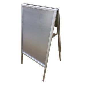 Picture 1 of Stoepbord met kliklijsten 59cm x 84cm aluminium