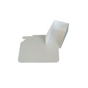 Picture 3 of Inschuifkarton ongevouwen 250gr 10cm x 14cm x 8cm wit