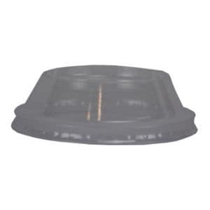 Picture 1 of Deksel cup op voet ps 9.5cm transparant