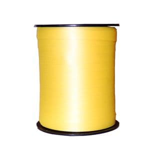 Picture 1 of Krullint fluor 10mm x 250m geel onbedrukt