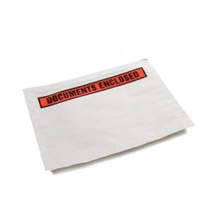 Picture 2 of Paklijstenveloppen plastic 225mm x 165mm A5 documents enclosed