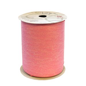 Picture 1 of Krullint biologisch afbreekbaar en composteerbaar 10mm x 200m soft roze onbedrukt