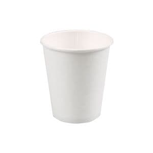 Picture 1 of Beker karton+pe 7.03cm 9.3cm 180ml wit