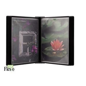 Picture 2 of Wandelement Djois Flex-O-Frame premium A4 met 10-tassen zwart