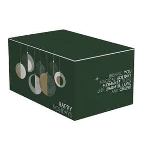 Picture 1 of Pakketdoos B 390mm x 290mm x 130mm groen happy holiday
