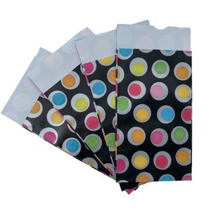 Picture 2 of Cadeauzakjes luxe grass and sugarbeet paper 7cm x 13cm zwart geel rood blauw groen 70gr / m2