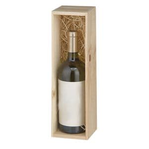Picture 3 of 1 Fles schuifkist onbedrukt hout