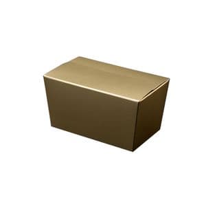 Picture 1 of Bonbondoos mat goud 375gr ongevouwen
