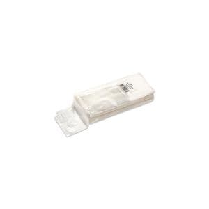 Picture 1 of Plastic zak hdpe met zijvouw 14cm x 8cm x 35cm 8µm ongeperforeerd onbedrukt