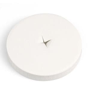 Picture 1 of Milkshakedeksel karton rond 9cm wit