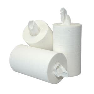 Picture 2 of Poetsrol mini Euro 20.0cm x60m 2 lagen wit