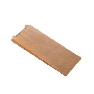 Picture 1 of Fruitzak 11cm x 8cm x 23cm 250gr onbedrukt bruinpak 50gr / m2