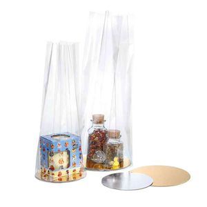 Picture 4 of Ronde fleszak polyprop 16cm x 50cm transparant