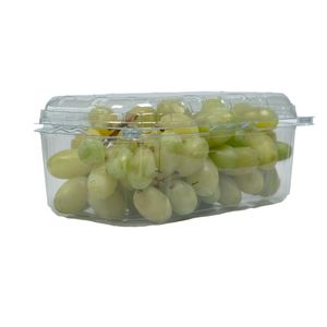 Picture 2 of Fruitbak met vast deksel 11.4cm x 18.8cm x 7.5cm 400gr transparant