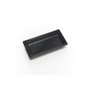 Picture 4 of Sushi tray 17.1cm x 9.1cm x 2.1cm zwart A-pet