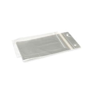 Picture 1 of Polyprop zak 16cm x 21cm dikte 30µm transparant onbedrukt met plakstrip