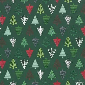 Picture 1 of Cadeaupapier kerst 30cm x 200m 083 gecoat papier 70gr / m2