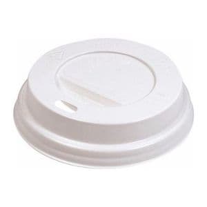 Picture 1 of Deksel dome travellid 8cm wit